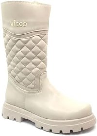 Resim Vicco Kız Çocuk Lux Filet Çizme - Bej 