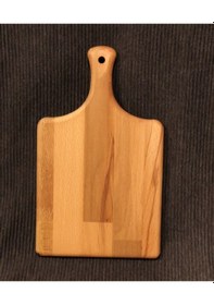 Resim Kayın Ağacı Küçük Boy Kesme Tahtası Ahşap 