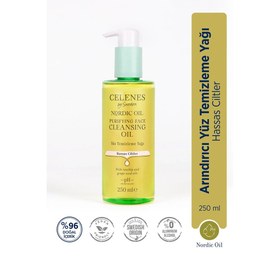 Resim Celenes Nordic Oil Arındırıcı Yüz Temizleme Yağı Hassas Ciltler 250 ml 