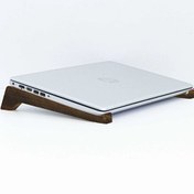 Resim Gift Taşınabilir Ahşap Ceviz Notebook Laptop Standı BK