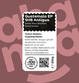 Resim Guatemala SHB EP Antigua - Nitelikli Kahve 250g - 250g / Mokapot 