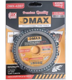 Resim DMAX Odun Sunta Kesme Ağaç Kesme Testeresi Zincirli 115 Mm 