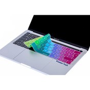Resim Pembe Yeşil Macbook Pro Klavye Kılıfı Türkçe Q Baskı A1706 A1989 A2159 A1707 A1990 Ile Uyumlu Dazzle McStorey