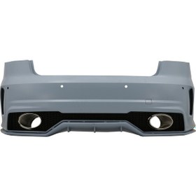 Resim Autogp Audi A3 Rs3 Arka Tampon Komple Sedan 2013+ 8v Quattro Yazılı 