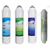 Resim Aquawell Su Arıtma Cihazına Uyumlu 4Lü Blue Filtre Seti 