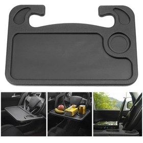 Resim Çok Fonksiyonlu Araba Yemek Tepsisi Direksiyon Dizüstü Bilgisayar Braketi Boyut: Yaklaşık 42x29x3cm , Boyut:çok İşlevli 42x29x3cm 1 Adet 