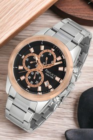Resim Ferrucci Function Erkek Kol Saati Gümüş-rose Renk Fc.14192tm.01+bileklik Zmfer133 