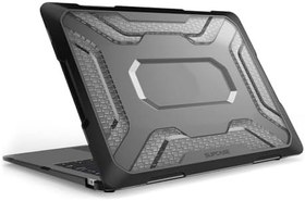 Resim McStorey Macbook Air Kılıf 13 inç A1932 Modeli için Mac Koruyucu Güçlü ve Çizilmeye Dayanıklı Darbe Emici OutDoorSC 2018-2019 ile Uyumlu Siyah 