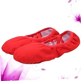 Resim SOIMISS 3 Çift Katlanabilir Bale Ayakkabıları Tuval Bale Terliği Pantuflas Para Niños Hiçbir İpli Dans Ayakkabıları Çocuklar Pointe ları Kızlar ları Taban 