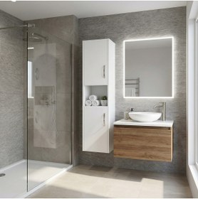 Resim Dekorister 2 Kapaklı Asma Banyo Dolap 