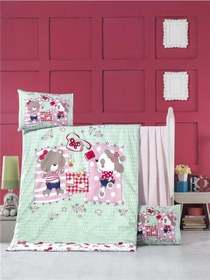 Resim Komfort Home Bebek Uyku Seti %100 Pamuk (Yorgan Ve +2 Yastıklı) (262440178) 