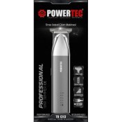 Resim Powertec TR-1313 Siyah Ense Sakal Çizim Makinesi Kablosuz Kullanım Özelliği ile Hızlı Şarj 