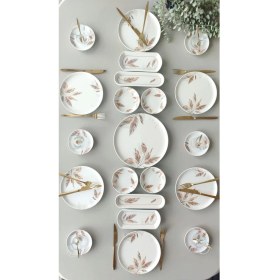 Resim Sonbahar Model 6 Kişilik 21 Parça Kahvaltı Takımı 
