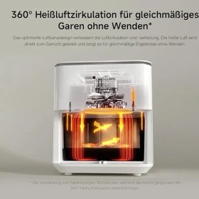 Resim Misda Store Smart 6.5 L Air Fryer (Xiaomi Tr Garantili) 