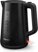 Resim Philips Kettle Su Isıtıcıı, 1.7 L Kapasite, 360° Döner Tabanlı, 2200W, Siyah 
