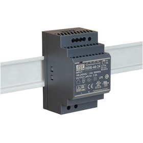Resim Meanwell HDR-60-24 60W 24V 2.5A Ray Tip Güç Kaynağı 