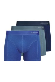 Resim Jack & Jones Jack&Jones Crew Bamboo 3'lü Paket Erkek İç Çamaşır 