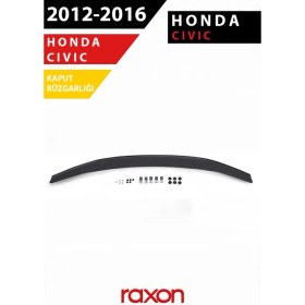 Resim Raxon 2012-2016 Honda Civic Kaput Rüzgarlığı 4mm. 