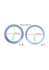 Resim Rks R250 Debriyaj Ara Sacı 4+1 
