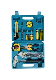 Resim Shineyee Büyük 12 Parça Ev Donanımı El Aleti Seti Donanım Alet Kutusu Araç Acil Durum Kiti Araç Acil Durum Alet Kutusu Tornavida Tamir Takımı 