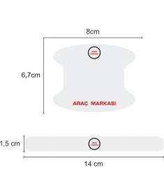 Resim Ototime Tesla Araçları Için Uyumlu Kapı Içi Çizik Önleyi Seti 8'li 