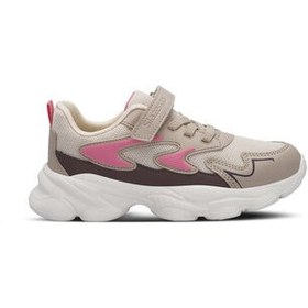 Resim Slazenger PARIS Kız Çocuk Cırt Cırtlı Bej Sneaker 