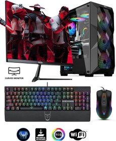 Resim IZOLY GamePlayer i5-12400F 16GB 256GB SSD 500GB HDD RTX 2060 6GB 24" Valorant PubG Fifa Oyun PC 