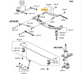 Resim Hyundai Tucson Arka DENDE KOL Burcu [Orjinal] (552152E500) 