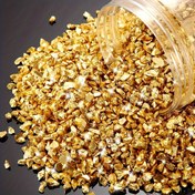 Resim Tulikemg 100g Çeşitli Altın Parçacıkları, Epoksi Reçine Kalıpları, Tırnak Sanatı, DIY Vazo Dolgusu, Takı Yapımı ve El Sanatları Süslemeleri için Düzensiz Metalik Cam Parçaları, 1.5-3mm 