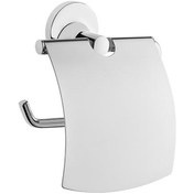 Resim VitrA Base 300 Kapaklı Tuvalet Kağıtlığı Krom A44112 