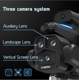 Resim C10S 4K FPV Kameralı Katlanabilir Drone – Fırçasız Motor, Yükseltilmiş Model, İrtifa Sabitleme, Uzun Uçuş Süresi, Taşıma Çantalı 