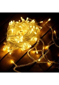 Resim 100 Ledli Fişli Led, Dekor Lambası 10m Günışığı Led Gün Işığı 