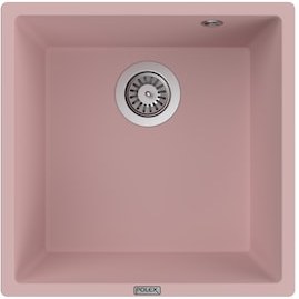 Resim Polex Cristal Lux Granit Eviye P x 40 Pembe 