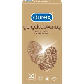 Resim Durex Gerçek Dokunuş Prezervatif 10'lu 