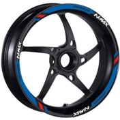 Resim M Power Mavi Yamaha Nmax Uyumlu 1 Set Jant Şeridi 