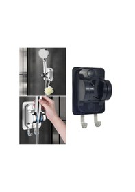 Resim Kendiliğinden Güçlü Yapışkanlı Askılı Duş Başlık Tutucu 