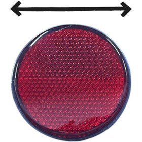 Resim PEREN TRAKTÖR 1 Adet Küçük Yuvarlak Kedi Gözü - 6cm Çap 