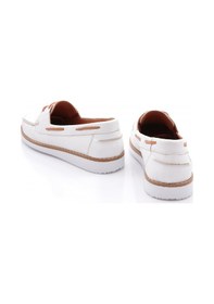 Resim Dgn 302 Kadın Comfort Ayakkabi Beyaz 
