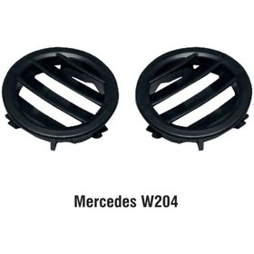 Resim Mercedes W204 C180 2008 - 2011 Sag Ve Sol Klima Izgara Kapagi 457584234 