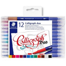 Resim Staedler Calligraphy Duo Çift Taraflı 12´Li Kaligrafi Kalemi 
