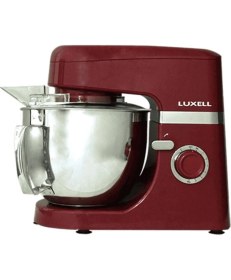 Resim Luxell LXSM-02 4,3 Lt 1000W 8 Kademeli Hız Ayarlı Bordo Hamur Yoğurma Makinesi – Güçlü Motor ve Kolay Kullanım 