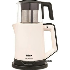 Resim Fakir Tea N More 1.7 L Cam Demlikli Çay Makinesi 