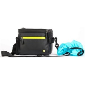 Resim Sones Rhinowalk Bisiklet Ön Saplı Çanta Kamera Çantası Su Geçirmez 7.5 İnç Büyük Do Ekran Navigasyon Cep Bisiklet Çantası 52258770 Siyah - Yeşil 