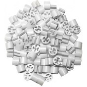 Resim ASKI için BASKISIZ (BEYAZ)' Benden Boncuğu (100 Adet) Beyaz 