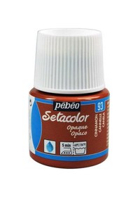 Resim Setacolor Opak Kumaş Boya 45ml - 93 Cinnamon No Color 