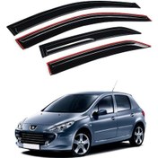 Resim Peugeot 307 Mugen Tip Cam Rüzgarlığı 
