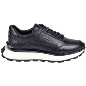 Resim Voyager 6628 Mr Erkek Siyah Nata Deri Günlük Spor Ayakkabı Siyah 