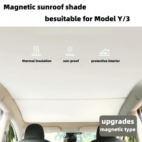 Resim 2017'den 2024'e kadar for TESLA Modelleri için Yeni, Model Y için 2019'dan 2023'e kadar, Model 3 için 2019'dan 2023'e kadar, 2024 Model 3 için Güneşlik Güneşlik, Araba Güneşlik, Skylight, Tavan İzolasyonu UV Işınları ve Güneş Koruması Karşı. 