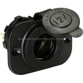 Resim Şarj Söketi Marin Tip Çerçeveli 12v 