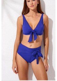 Resim Pierre Cardin Balenli Toparlayıcı Bikini Takımı 2025 Yeni Sezon 241255 Saks 